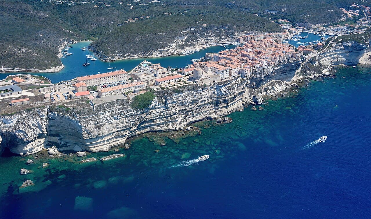 Vue de Bonifacio